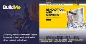 BuildMe - Construction & Architectural Wordpress Theme