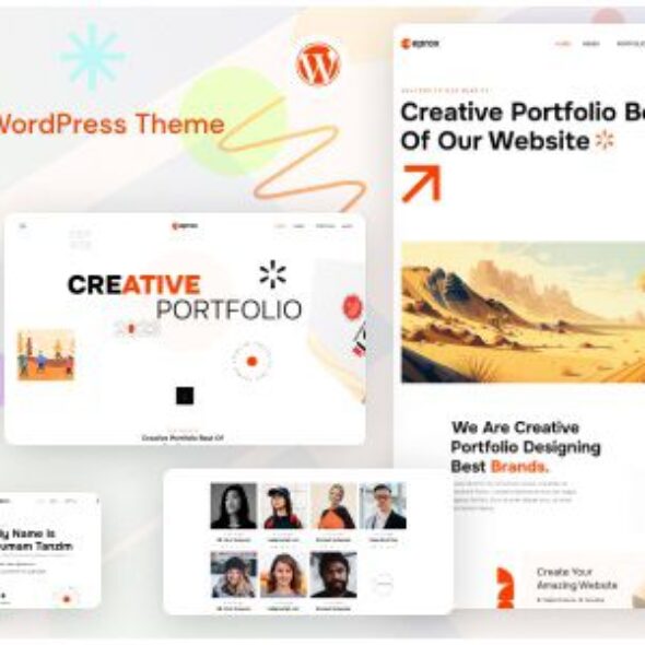 Ceprox - Creative Portfolio WordPress Theme