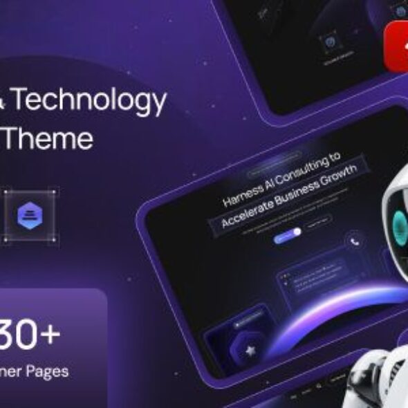 Auregon - AI Agency & Technology WordPress Theme