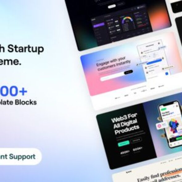 Lumi - Tech Startup WordPress Theme