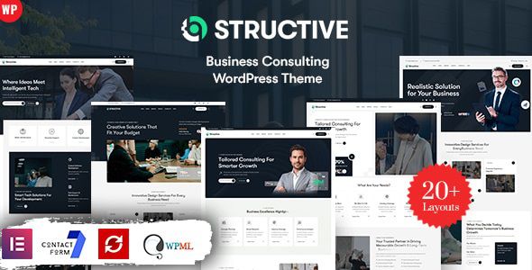 Structive - Business Consulting WordPress 1 Structive